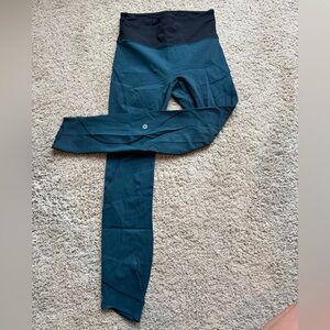 Lululemon teal leggings